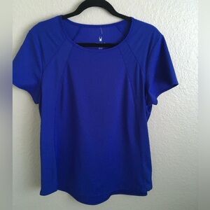 Spyder Royal Blue Women's Short Sleeve Tee XL
